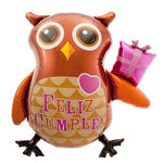 Feliz Cumple! Owl 36″ Balloon