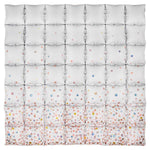 Waffle Panel - Sparkling Fizz Holographic White 36″ Balloon