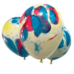 Tie Dye 12″ Latex Balloons (6 count)