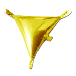 Triangle Veneers Gold 16″ Balloon