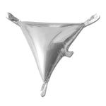 Triangle Veneers Silver 16″ Balloon