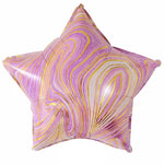 Agate Star - Pink & Gold 18″ Balloon