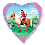 Barbie On Julie Horse 18″ Balloon
