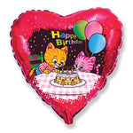 Birthday Party Cats 18″ Balloon