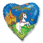 Birthday Unicorn 18″ Balloon