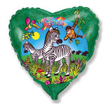 Birthday Zebras 18″ Balloon