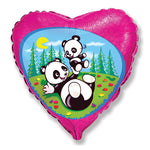 Funny Pandas 18″ Balloon