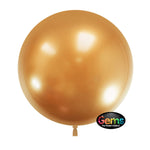 18″ Gems Balloon - Glitzy Gold (5 count)