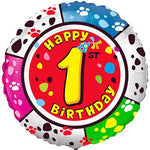Happy Birthday - One 18″ Balloon