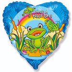 Happy Frog Heart 18″ Balloon