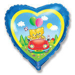 Love Bears On A Drive 18″ Balloon