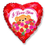Love Bear Roses 18″ Balloon
