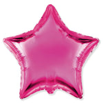 Star - Fuchsia 18″ Balloon