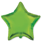 Star - Lime Green 18″ Balloon