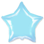 Star - Pastel Baby Blue 18″ Balloon