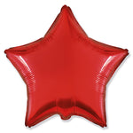 Star - Red 18″ Balloon