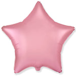 Star - Satin Pastel Pink 18″ Balloon