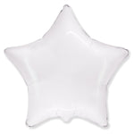 Star - White 18″ Balloon