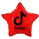 Tiktok Star - Red 18″ Balloon