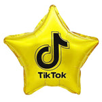 Tiktok Star - Yellow 18″ Balloon