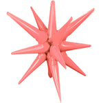 3D Star-burst All-in-one - Bubble Gum Pink (air-fill Only) 22″ Balloon