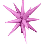 3D Star-burst All-in-one - Lilac Purple (air-fill Only) 22″ Balloon