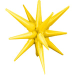 3D Star-burst All-in-one - Sun Yellow (air-fill Only) 22″ Balloon
