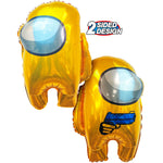 Among Us Crewmate - Gold (air-fill Only) 22″ Balloon