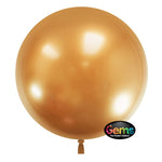 22″ Gems Balloon - Glitzy Gold (3 count)