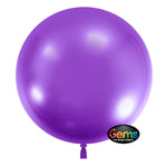 22″ Gems Balloon - Grape Purple (3 count)