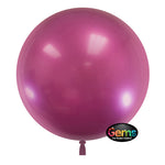 22″ Gems Balloon - Plum Burgundy (3 count)