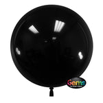 22″ Gems Balloon - Raven Black (3 count)