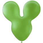 Mousehead - Green 28″ Latex Balloon