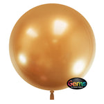 Glitzy Gold 32″ Gems Balloons (2 count)