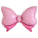 Pink Bow Polka Dots 32″ Balloon