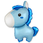Baby Horse Blue 34″ Balloon
