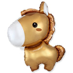 Baby Horse Gold 34″ Balloon