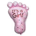 It's A Girl Foot 38″ Balloon