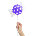 Candy - Purple Polka Dots (air-fill Only) 4″ Balloon