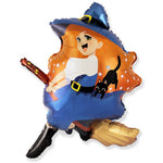 Witch Flying 41″ Balloon
