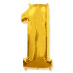 Number 1 - Gold 42″ Balloon