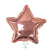Self-inflating Star - Rose Gold 6″ Balloon