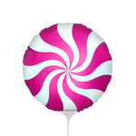 Peppermint Candy - Magenta (air-fill Only) 9″ Balloon