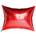 Rectangular Pillow Panel - Red 32″ Balloon