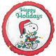 Peanuts Happy Holidays 17″ Balloon