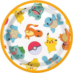 Pokemon Paper Plates 7″ by Unique from Instaballoons