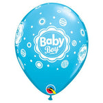 Baby Boy Dots 11″ Latex Balloons (6 count)