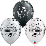 Birthday Musical 11″ Latex Balloons (6 count)