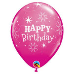 Birthday Sparkle 11″ Latex Balloons (6 count)