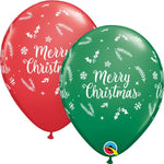 Christmas Evergreen 11″ Latex Balloons (6 count)